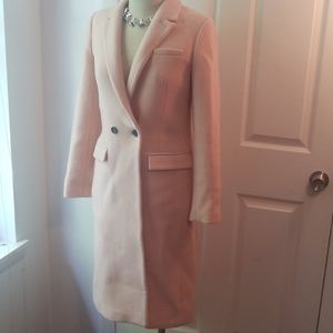 Lovely blush pink Banana Republic long winter coat